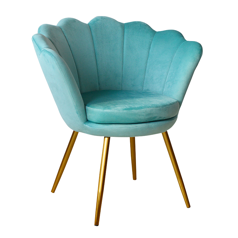 Kadife Saksı Eğlence Vurgulu Sandalye(X-5110)