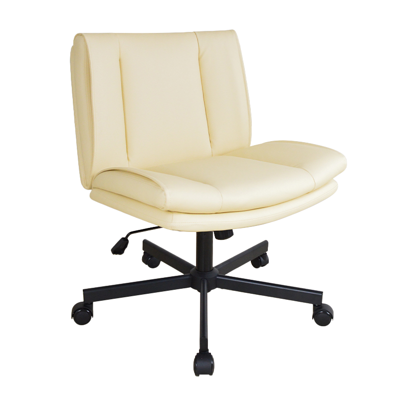 Orta Arka PU Kolsuz Geniş Döşemeli Eğlence Ev Ofis Koltuğu (X-5146)