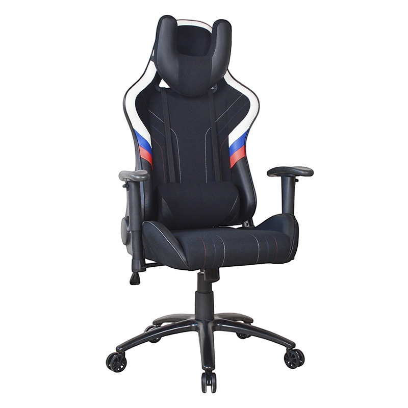 2D Kolçak Döner Boyalı Metal Tabanlı Yarış Oyuncu Koltuğu (T-7116)