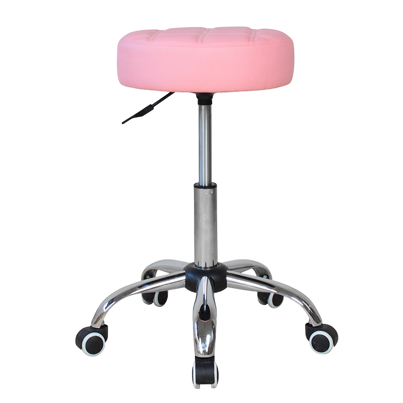 Döner Basit Deri Yuvarlak Salon Sandalyeleri (GY-1007)